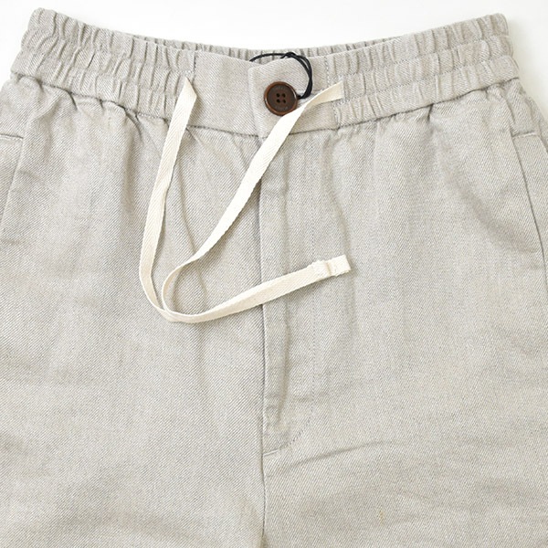 ��26SS��Oblada ���֥�� LINEN DENIM PANTS ��ͥ� �ǥ˥� �ѥ�� S2610PT09 ��ǥ�����������̵����