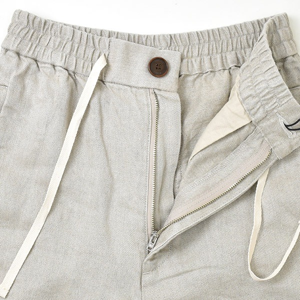 ��26SS��Oblada ���֥�� LINEN DENIM PANTS ��ͥ� �ǥ˥� �ѥ�� S2610PT09 ��ǥ�����������̵����
