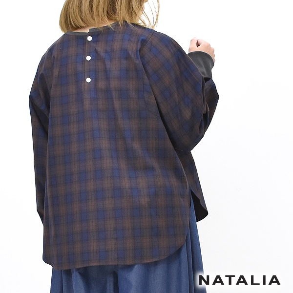 NATALIA �ʥ����ꥢ µ��֥ץ륪���С��֥饦�� �����å� N0213 ��ǥ�����������̵���ۡڥ���å��ݥ��Ȳġ�