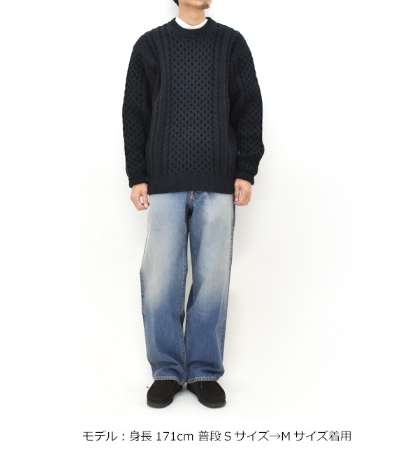 L.L.Bean Japan Edition ���륨��ӡ��� ����ѥ󥨥ǥ������ Wayne Fisherman's Sweater �ե��å��㡼�ޥ󥻡����� �˥å� 4575-8041 ��󥺡�����̵����