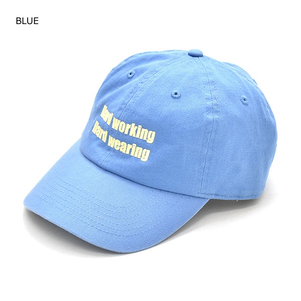 HIGH!STANDARD �ϥ�!����������� WORK SLOGAN "HARD WORKING" CAP ����å� ˹�� 1018070 ��� ��˥��å����ڥ���å��ݥ��Ȳġ�