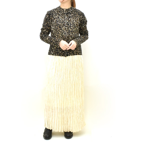 ��2025AW HOLIDAY COLLECTION��THE SHINZONE ���󥾡��� LEOPARD LONG RIB KNIT CARDIGAN �쥪�ѡ��� ���� ��� �˥å� �����ǥ����� 25AMSNI14 ��ǥ�����������̵����