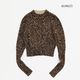 ��2025AW HOLIDAY COLLECTION��THE SHINZONE ���󥾡��� LEOPARD LONG RIB KNIT CARDIGAN �쥪�ѡ��� ���� ��� �˥å� �����ǥ����� 25AMSNI14 ��ǥ�����������̵����