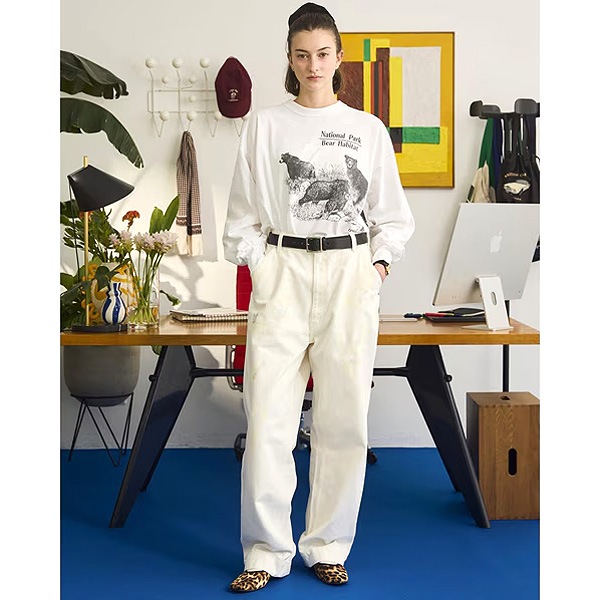 ��26SS��Oblada ���֥�� BEAR LONG TEE �٥��� ���� T����� S2610CU10 ��ǥ�����������̵����