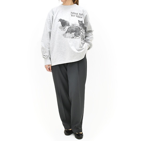 ��26SS��Oblada ���֥�� BEAR LONG TEE �٥��� ���� T����� S2610CU10 ��ǥ�����������̵����