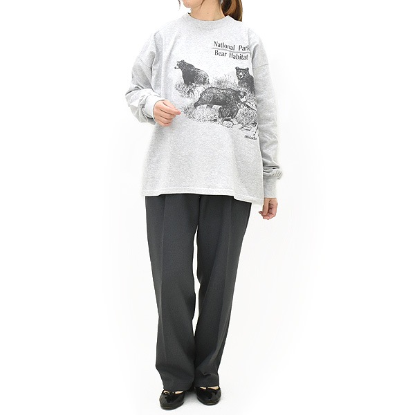 ��26SS��Oblada ���֥�� BEAR LONG TEE �٥��� ���� T����� S2610CU10 ��ǥ�����������̵����