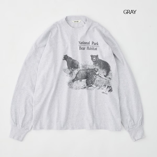 ��26SS��Oblada ���֥�� BEAR LONG TEE �٥��� ���� T����� S2610CU10 ��ǥ�����������̵����