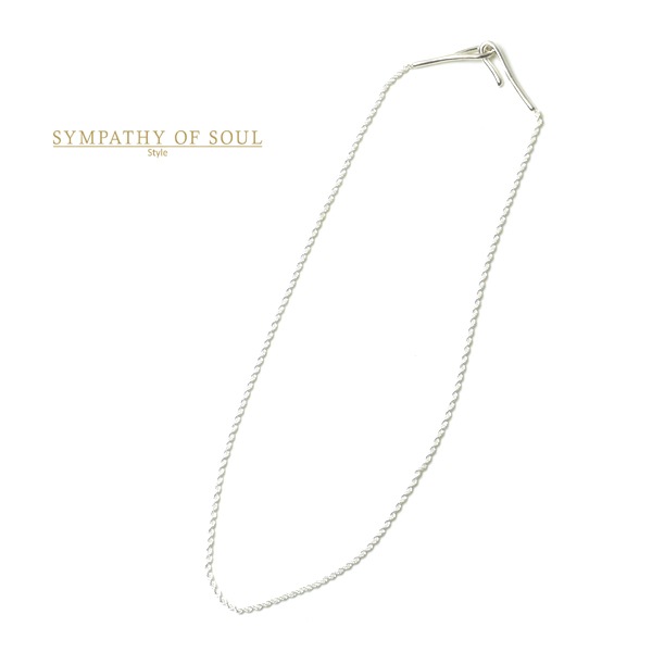 SYMPATHY OF SOUL Style ����ѥ������֥����륹������ Twist chain Necklace �ĥ����� �������� �ͥå��쥹 STN2301S-45 ��ǥ�����������̵����