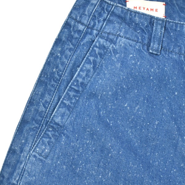 MEYAME ���� �����ɥ饤��磻�ɥǥ˥�ѥ�� "WASHED DENIM SIDE LINE WIDE PANTS" MEY-2421-2 ��ǥ�����������̵����