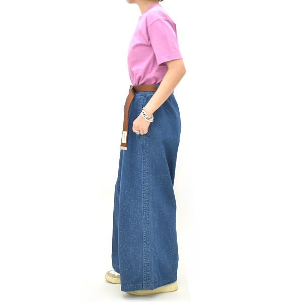 MEYAME ���� �����ɥ饤��磻�ɥǥ˥�ѥ�� "WASHED DENIM SIDE LINE WIDE PANTS" MEY-2421-2 ��ǥ�����������̵����