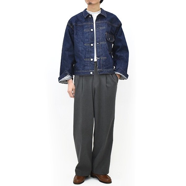 orSlow ���������� ������40's �ץ꡼�ĥե���ȥ֥륾�� ONE WASH G����� �ǥ˥� ���㥱�å�03-6011-81 ��� ��ǥ����� ��˥��å���������̵����