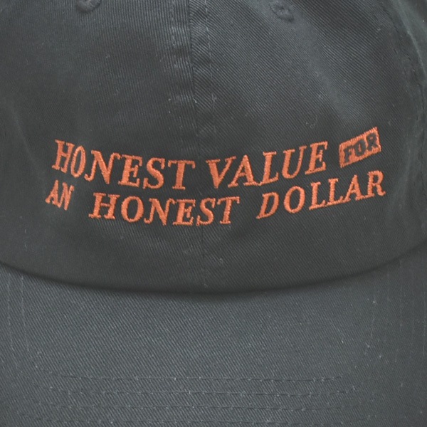 HIGH!STANDARD �ϥ�!����������� WORK SLOGAN "HONEST VALUE" CAP ����å� ˹�� 1018071 ��� ��˥��å����ڥ���å��ݥ��Ȳġ�