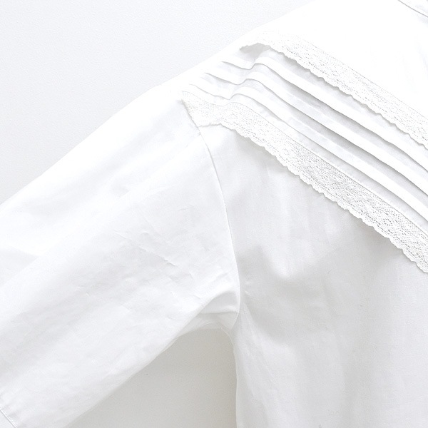 ��2025AW HOLIDAY COLLECTION ��THE SHINZONE ���󥾡��� PIN-TUCK LACE BLOUSE �ԥ󥿥å� �졼�� �֥饦�� 25AMSBL08 ��ǥ�����������̵����