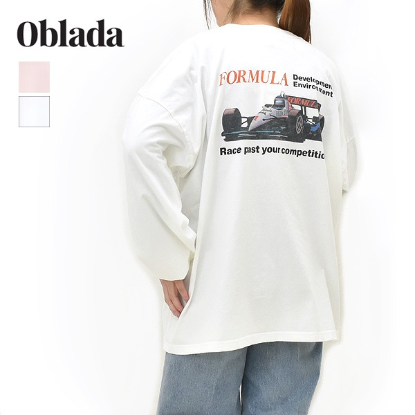��26SS��Oblada ���֥�� FORMULA ONE LONG TEE �ե����ߥ�� ��� ���� T����� S2610CU08 ��ǥ�����������̵����