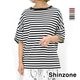 THE SHINZONE ���󥾡��� FRENCH STRIPED HALF SLEEVE TEE �ե��� ���ȥ饤�� �ϡ��� ���꡼�� T����� 25SMSCU05 ��ǥ�����������̵����
