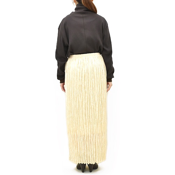 ��2025AW HOLIDAY COLLECTION��THE SHINZONE ���󥾡��� VELVET PLEATED SKIRT �٥�٥å� �ץ꡼�� �������� 25AMSSK04 ��ǥ�����������̵����