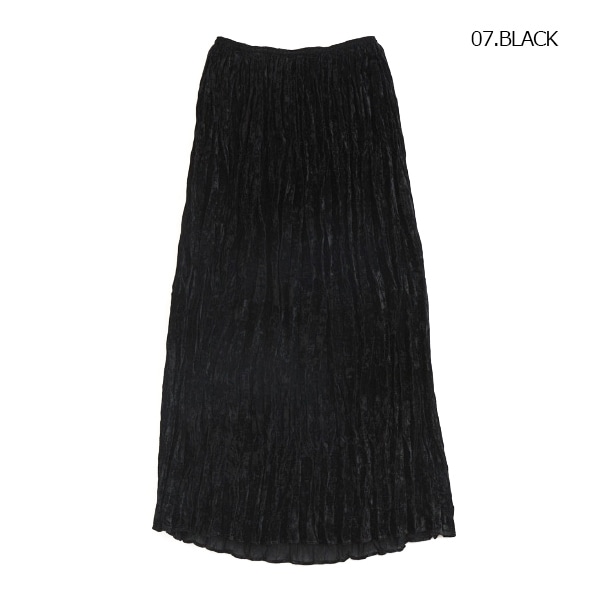 ��2025AW HOLIDAY COLLECTION��THE SHINZONE ���󥾡��� VELVET PLEATED SKIRT �٥�٥å� �ץ꡼�� �������� 25AMSSK04 ��ǥ�����������̵����