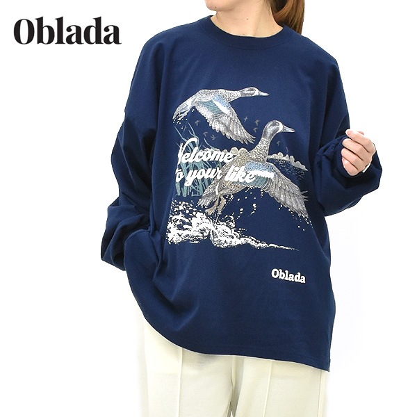 ��26SS��Oblada ���֥�� BIRD LONG TEE �С��� ���� T����� S2610CU13 ��ǥ�����������̵����