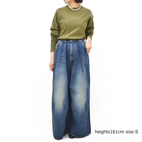 Needles �ˡ��ɥ륺 H.D.Baggy Pant -Jean 12oz Denim- �������ǥ����ѥ�� �Х��� �ǥ˥� TY234 ��� ��ǥ����� ��˥��å���������̵����