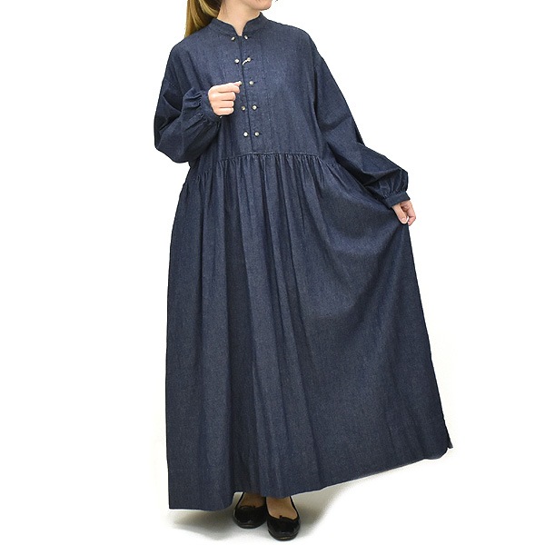 Sarahwear ���饦���� �ǥ˥���ԡ��� �ե����ޡ����ɥ쥹 "Farmer's Dress Denim" C71277 ��ǥ�����������̵����