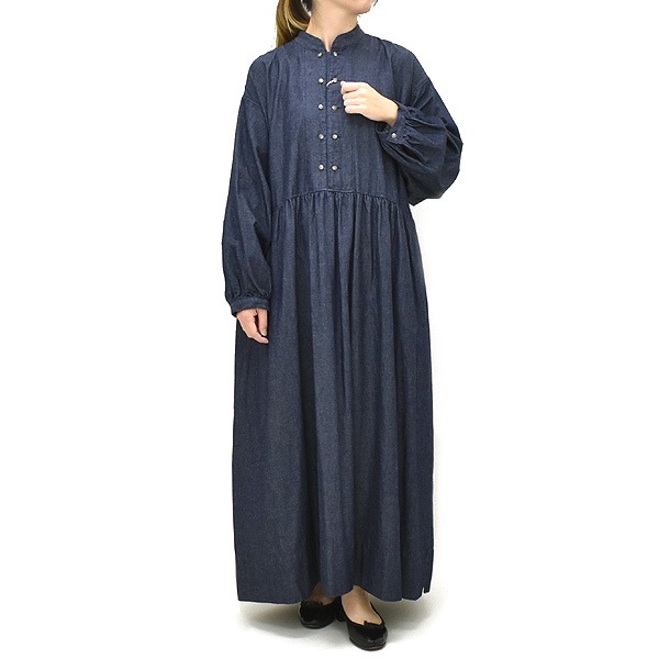 Sarahwear ���饦���� �ǥ˥���ԡ��� �ե����ޡ����ɥ쥹 "Farmer's Dress Denim" C71277 ��ǥ�����������̵����