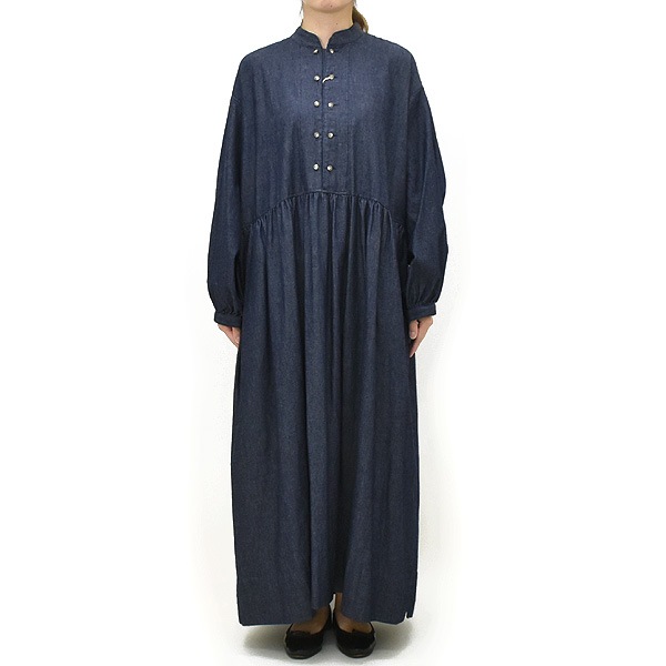Sarahwear ���饦���� �ǥ˥���ԡ��� �ե����ޡ����ɥ쥹 "Farmer's Dress Denim" C71277 ��ǥ�����������̵����