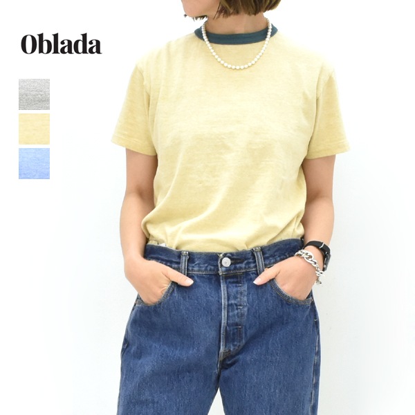 Oblada ���֥�� RINGER TEE ��󥬡�T����� F2610CU16�ڥ���å��ݥ��Ȳġ�