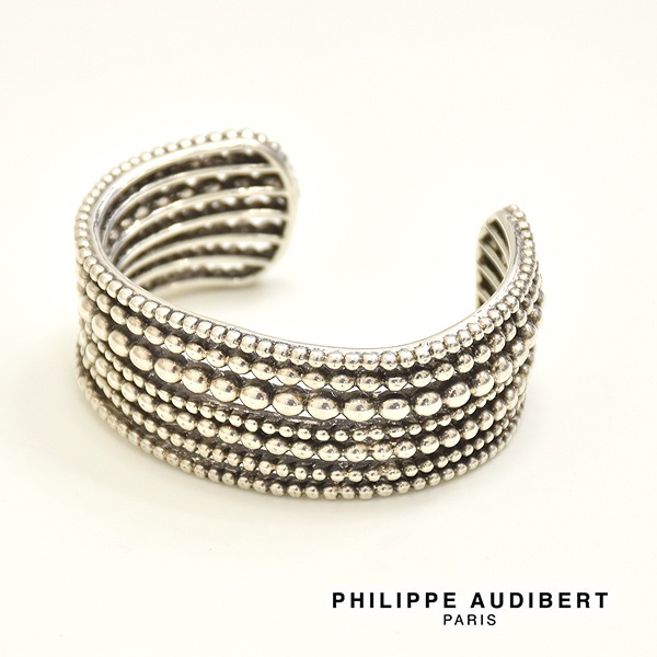 phillipe Audibert シルバーバングル PHILIPPE AUDIBERT シルバー バングル - メルカリ