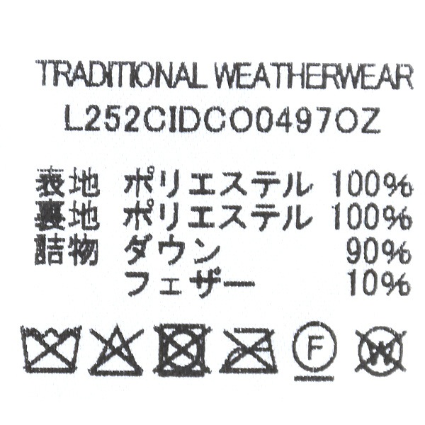 TRADITIONAL WEATHERWEAR ȥǥʥ  ꡼ 󥰥󥳡 ѥå֥ ARKLEY LONG DOWN PACKABLE L252CIDCO0497OZ ǥ̵