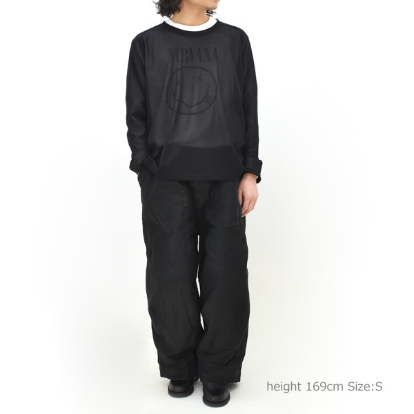 ڥ/20%OFFۡ25SSNeedles ˡɥ륺 L/S U Neck Tee -Poly Mesh- UͥåT ݥå QV35025SUMMER SALEۡʡԲġ