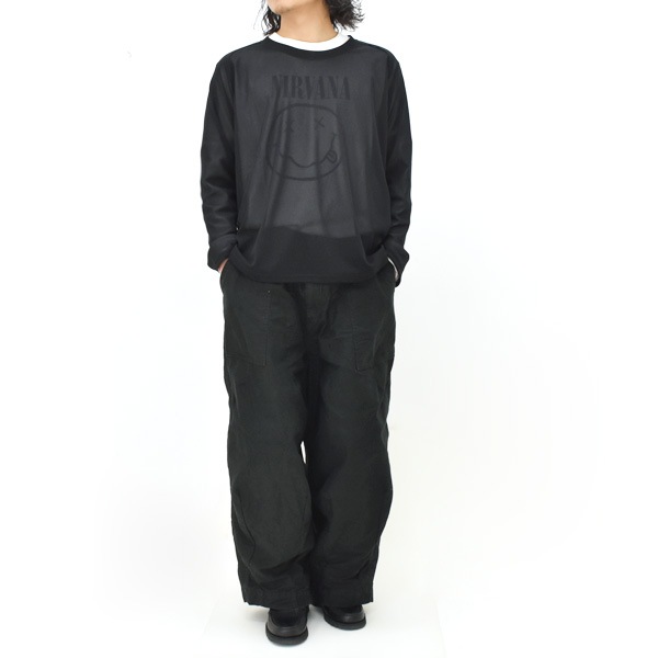ڥ/20%OFFۡ25SSNeedles ˡɥ륺 L/S U Neck Tee -Poly Mesh- UͥåT ݥå QV35025SUMMER SALEۡʡԲġ