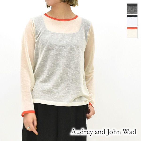 【Audrey and John Wad】リネン100%ストライプカフタンドレス 中古・古着通販】Audrey and John Wad (オードリーアンドジョン