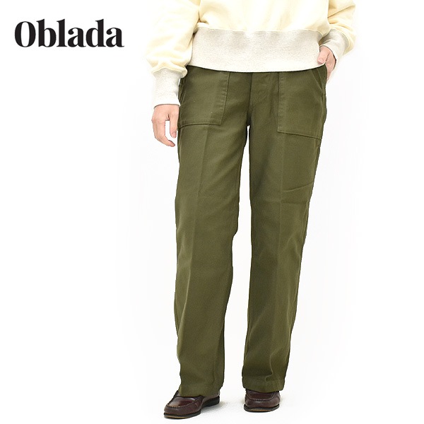 ��26SS��Oblada ���֥�� 60S BAKER PANTS �٥������ѥ�� S2510PT05 ��ǥ�����������̵����