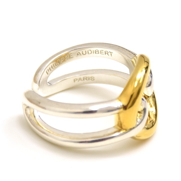PHILIPPE AUDIBERT �ե���å� �����ǥ��١��� Anneau ring ��� BG3583 ��ǥ����� ���ء�����̵����