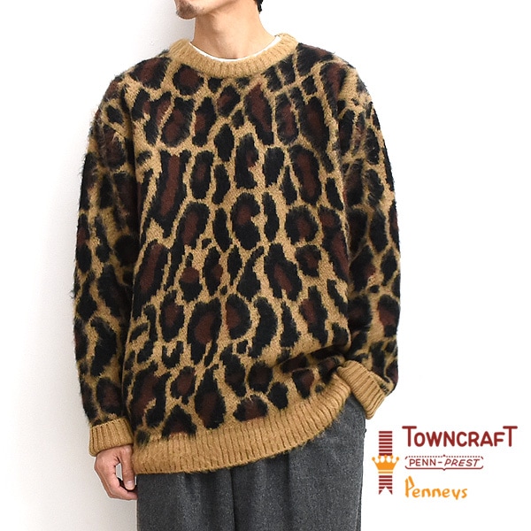 Town Craft タウンクラフト シャギージャガードレオパードクルーネックニット Tc475j 578 メンズ レディース 送料無料 Brand List T Town Craft シーガルディレクション オンラインストア Town Craft タウンクラフト シャギージャガードレオパードクルーネックニット Tc475j 578 メンズ レディース 送料無料 Brand List T Town Craft シーガルディレクション オンラインストア