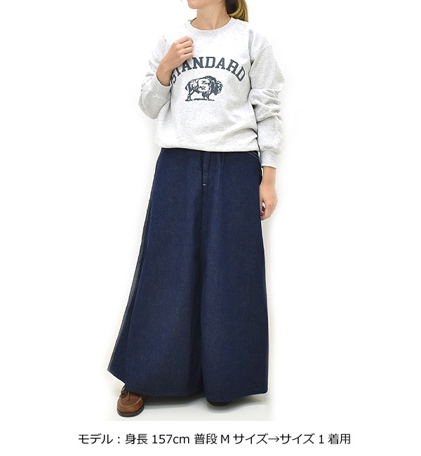 orSlow  DENIM PAINTER LONG SKIRT ǥ˥ڥ󥿡󥰥 ONE WASH 00-4127-81 ǥ̵