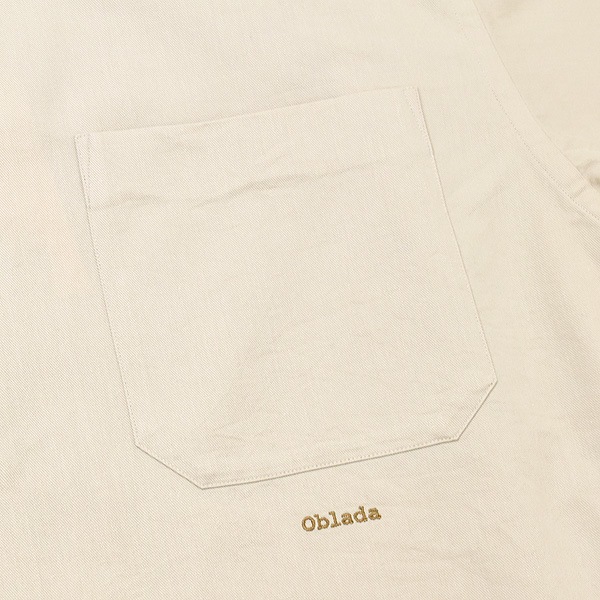 ��26FW��Oblada ���֥�� TWILL AUTHENTIC SHIRT �ĥ��륪������ƥ��å������ F2610SH08������̵����