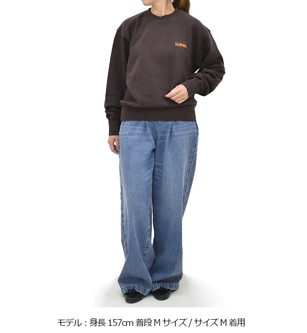 L.L.Bean Japan Edition ���륨��ӡ��� ����ѥ󥨥ǥ������ Smithfield Crewneck Sweatshirt ���ߥ��ե������ ���롼�ͥå� �������åȥ���� 6475-5143 ��ǥ�����