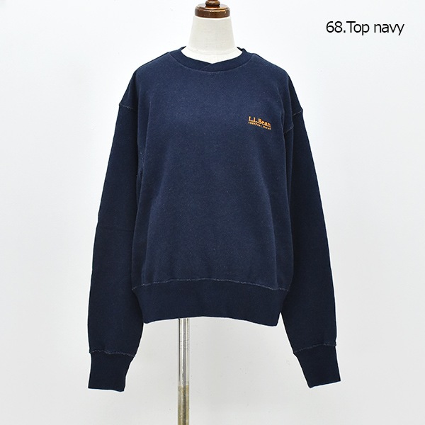 L.L.Bean Japan Edition ���륨��ӡ��� ����ѥ󥨥ǥ������ Smithfield Crewneck Sweatshirt ���ߥ��ե������ ���롼�ͥå� �������åȥ���� 6475-5143 ��ǥ�����