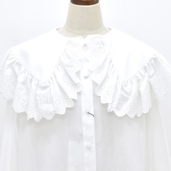 25AWTHE SHINZONE 󥾡 LACE COLLAR BLOUSE 졼 顼 ֥饦 25AMSBL02  ǥ̵