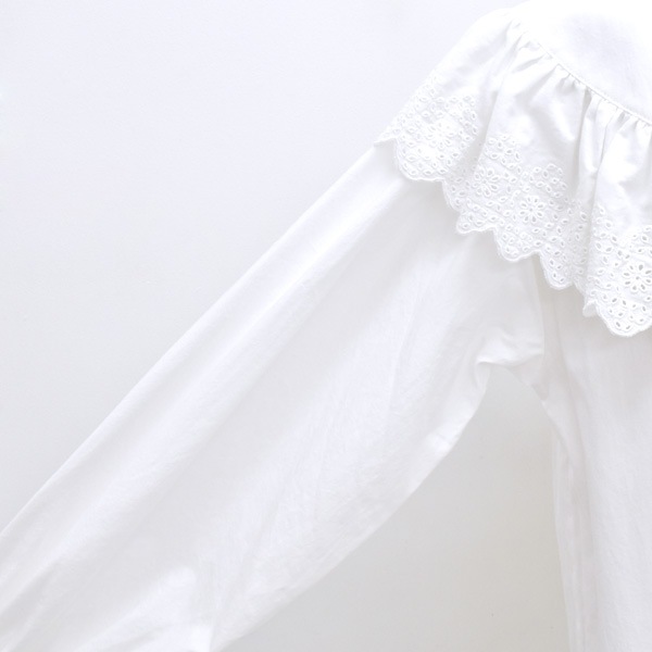 25AWTHE SHINZONE 󥾡 LACE COLLAR BLOUSE 졼 顼 ֥饦 25AMSBL02  ǥ̵