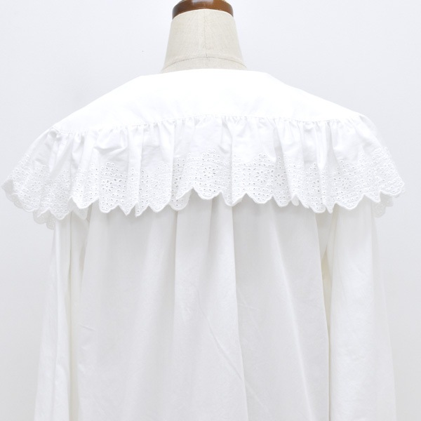 25AWTHE SHINZONE 󥾡 LACE COLLAR BLOUSE 졼 顼 ֥饦 25AMSBL02  ǥ̵