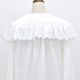 25AWTHE SHINZONE 󥾡 LACE COLLAR BLOUSE 졼 顼 ֥饦 25AMSBL02  ǥ̵
