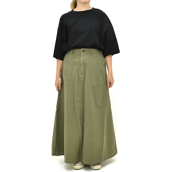 orSlow  FATIGUE SKIRT եƥ DARK OLIVE 00-4204-77 ǥ̵