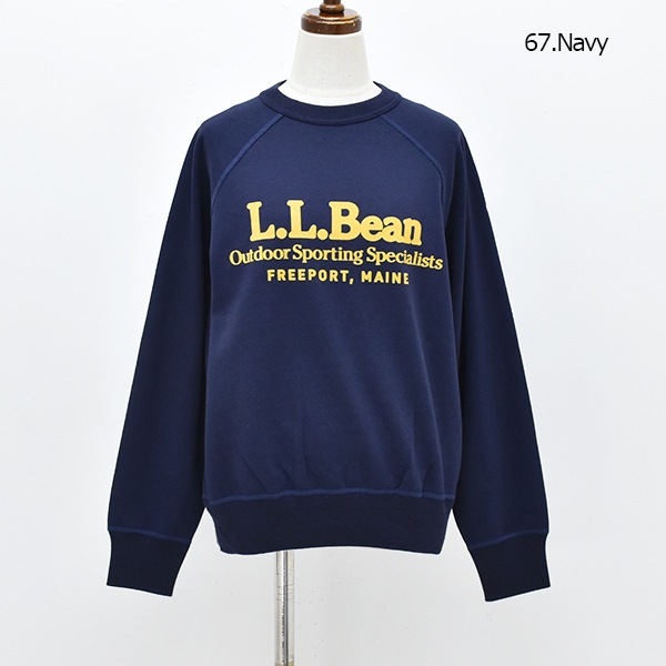 L.L.Bean Japan Edition ���륨��ӡ��� ����ѥ󥨥ǥ������ Portage Crewneck Sweatshirt �ݡ��ơ��� ���롼�ͥå� �������åȥ���� 6475-5139 ��ǥ�����