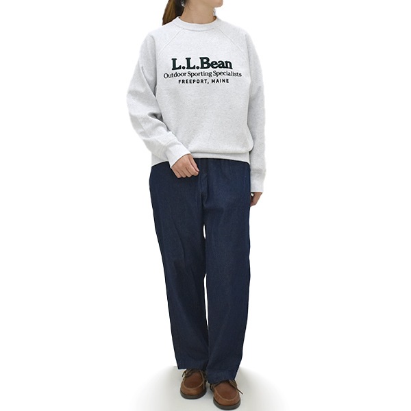 L.L.Bean Japan Edition ���륨��ӡ��� ����ѥ󥨥ǥ������ Portage Crewneck Sweatshirt �ݡ��ơ��� ���롼�ͥå� �������åȥ���� 6475-5139 ��ǥ�����