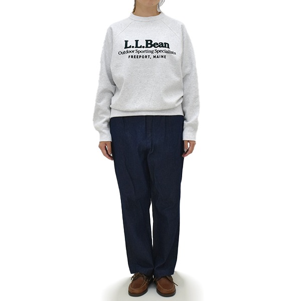 L.L.Bean Japan Edition ���륨��ӡ��� ����ѥ󥨥ǥ������ Portage Crewneck Sweatshirt �ݡ��ơ��� ���롼�ͥå� �������åȥ���� 6475-5139 ��ǥ�����