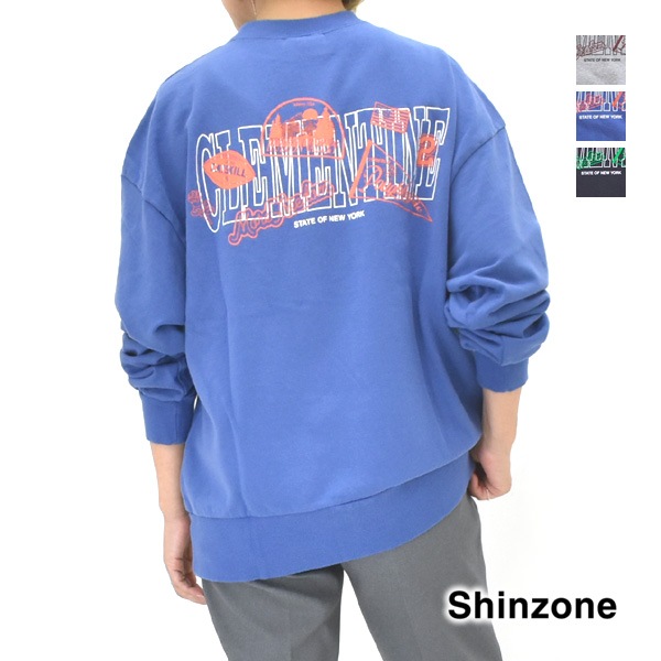 ��25AW��THE SHINZONE ���󥾡��� CLEMENTINE SWEATSHIRT �ץ��� �������å� 25AMSCU14 ��ǥ�����������̵����