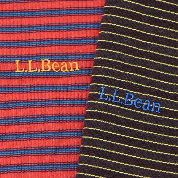 L.L.Bean Japan Edition ���륨��ӡ��� ����ѥ󥨥ǥ������ Union Long-Sleeve Stripe Tee ��˥��� ���󥰥��꡼�� ���ȥ饤�� T����� 6475-5138 ��ǥ�����