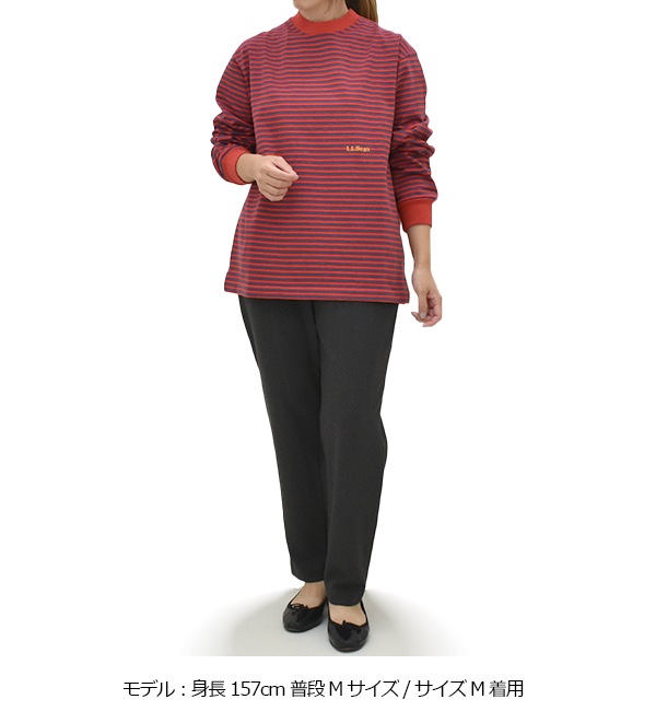 L.L.Bean Japan Edition ���륨��ӡ��� ����ѥ󥨥ǥ������ Union Long-Sleeve Stripe Tee ��˥��� ���󥰥��꡼�� ���ȥ饤�� T����� 6475-5138 ��ǥ�����